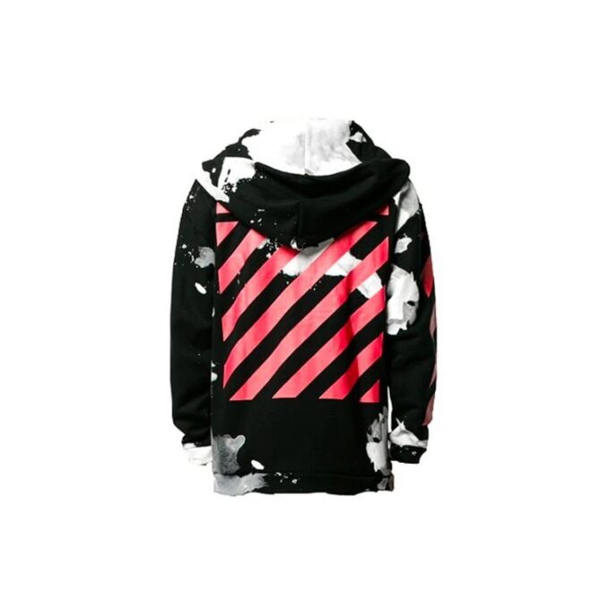 Off-White Herre Loose Fit Svart