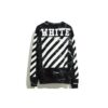Off-White Herre Marble Pullover Svart
