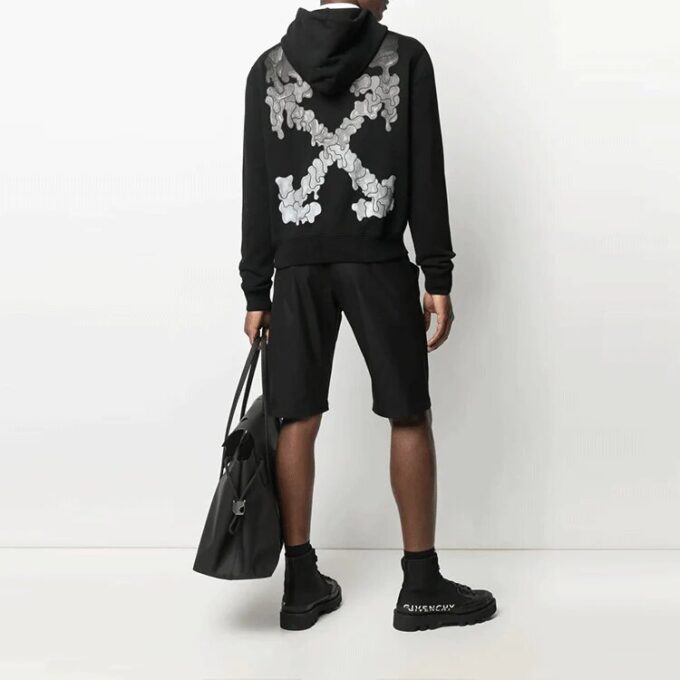 Off-White Herre Marker Slim Fit Svart