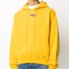 Off-White Herre med logo-mønstertrykk, gul