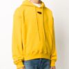 Off-White Herre med logo-mønstertrykk, gul