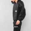 Off-White Herre Mønstertrykk Diagonal Glidelås Løs Passform Svart