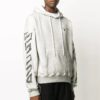 Off-White Herre Mønstertrykk Hvit