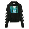 Off-White Herre Mønstertrykk Svart