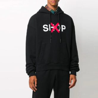 Off-White Herre Mønstertrykk Svart