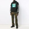 Off-White Herre Mønstertrykk Svart