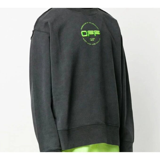 Off-White Herre OFF Back Large Svart