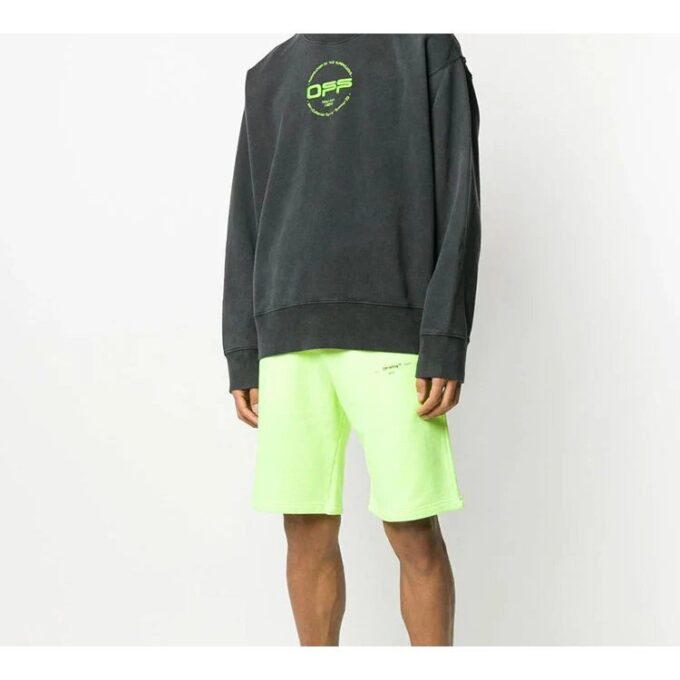 Off-White Herre OFF Back Large Svart