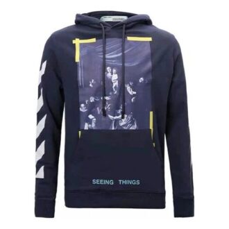Off-White Herre Painting Navy Blue