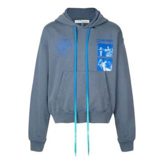 Off-White Herre Painting Snøring Blå