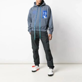 Off-White Herre Painting Snøring Blå