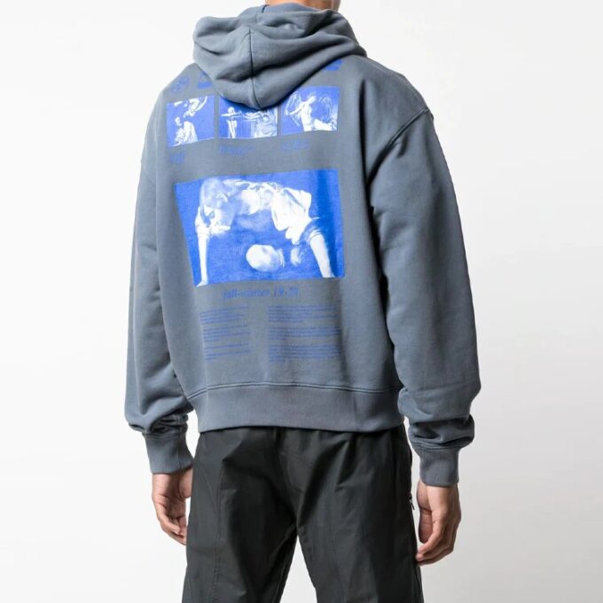 Off-White Herre Painting Snøring Blå