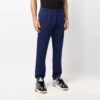 Off-White Herre Piler Mønster Ensfarget Bundle Feet Sportsbukser/Joggebukser Blå