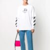Off-White Herre Printing Sports Hvit