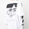 Off-White Herre Printing Sports Hvit