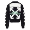 Off-White Herre Pullover Loose Printing Svart