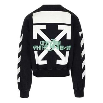 Off-White Herre Pullover Loose Printing Svart