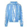 Off-White Herre Reflekterende pil Tie Dye Blå