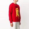 Off-White Herre Rundhalset Skeleton Rød