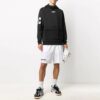 Off-White Herre-shorts med logo og pil i hvit