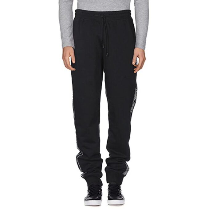 Off-White Herre Side Stripe Svart Bukser