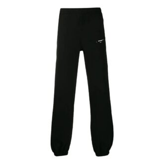 Off-White Herre Small Logo Bundle Feet Sportsbukser/Joggebukser Svart