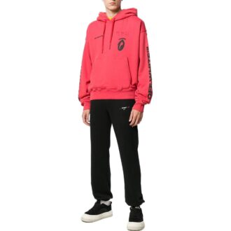 Off-White Herre Small Logo Bundle Feet Sportsbukser/Joggebukser Svart