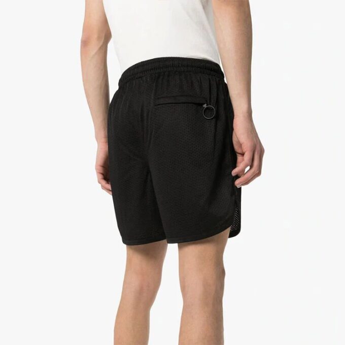 Off-White herre-sportshorts med logo, svart