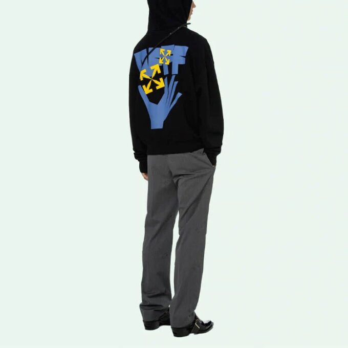 Off-White Herre SS21 Alfabet-trykk Svart