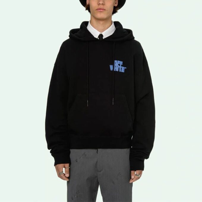 Off-White Herre SS21 Alfabet-trykk Svart