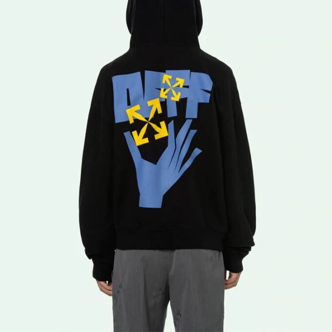 Off-White Herre SS21 Alfabet-trykk Svart