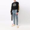 Off-White Herre SS21 Caravaggio-maleri Svart