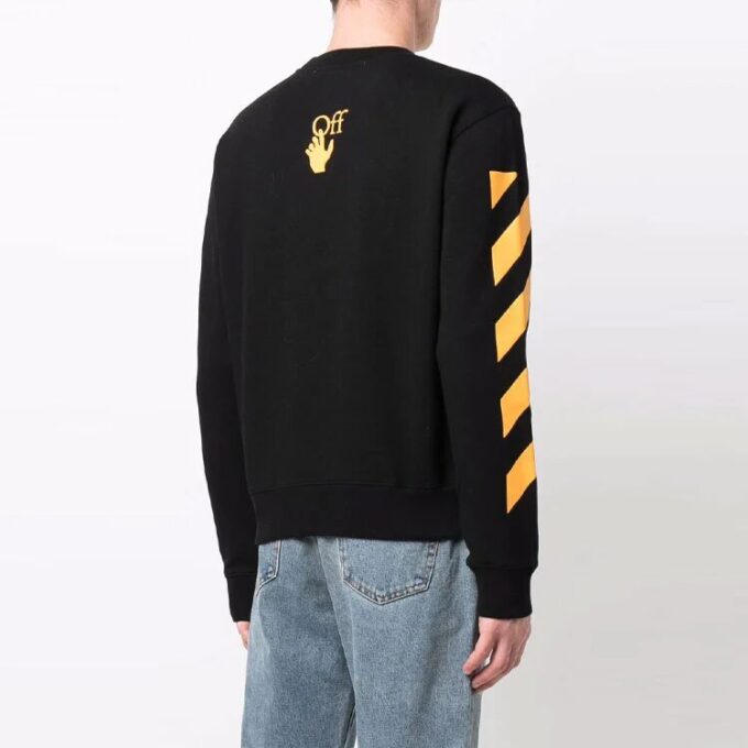 Off-White Herre SS21 Caravaggio-maleri Svart