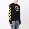 Off-White Herre SS21 Caravaggio-maleri Svart