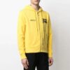 Off-White Herre SS21 Casual Logo-trykk Glidelås Vanlig versjon Svart