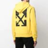 Off-White Herre SS21 Casual Logo-trykk Glidelås Vanlig versjon Svart
