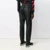 Off-White Herre SS21 Elastisk linning Ensfarget Sportbukser/Joggebukser Løs passform Svart