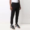 Off-White Herre SS21 Ensfarget logo-bukser/joggebukser Svart
