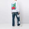 Off-White Herre SS21 Eplemønster Vanlig versjon Hvit