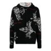 Off-White Herre SS21 Intarsia-strikk Svart
