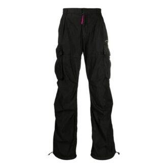 Off-White Herre SS21 Logo Cargo Svart Bukser