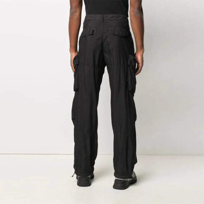 Off-White Herre SS21 Logo Cargo Svart Bukser