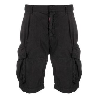 Off-White Herre SS21 Logo Cargo Svart Shorts