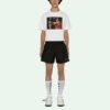 Off-White Herre SS21 Logo Shorts Svart