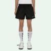 Off-White Herre SS21 Logo Shorts Svart