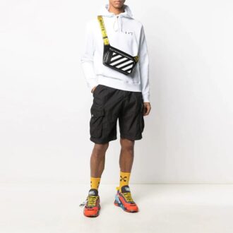 Off-White Herre SS21 Logo Snøring Hvit