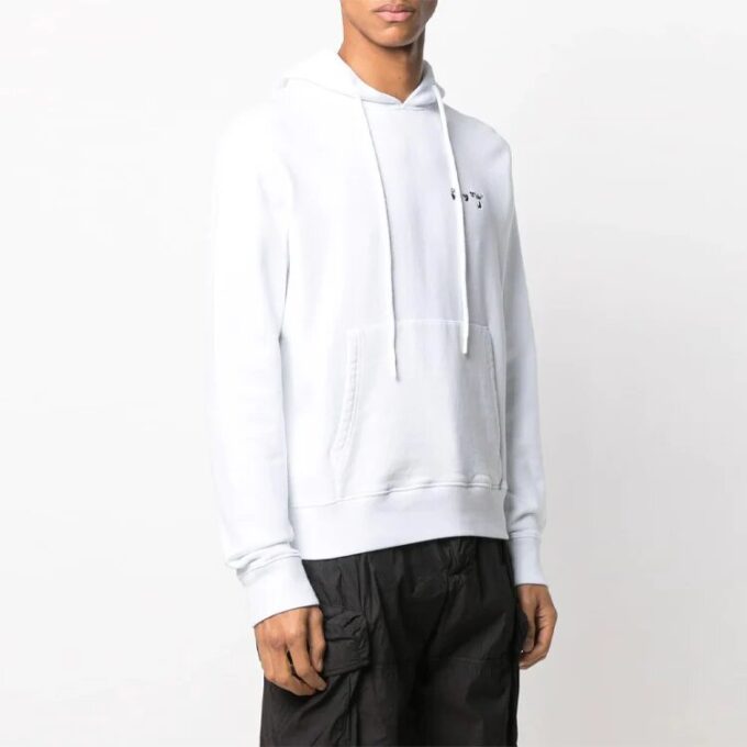 Off-White Herre SS21 Logo Snøring Hvit