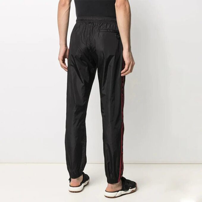 Off-White Herre SS21 Logo Sportsbukser/Joggebukser Svart