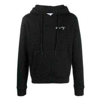 Off-White Herre SS21 Logo Svart