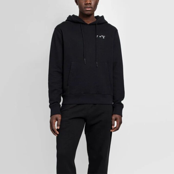 Off-White Herre SS21 Logo Svart